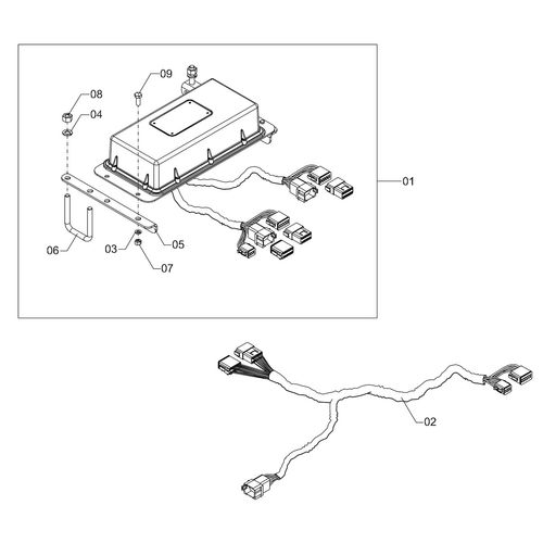 KIT CONTROLADOR SEÇÕES 8V - STAR 28 1197996 (CONJUNTO COMPLETO) KIT CONTROLADOR SEÇÕES 8V - STAR 28 1197996 (CONJUNTO COMPLETO)