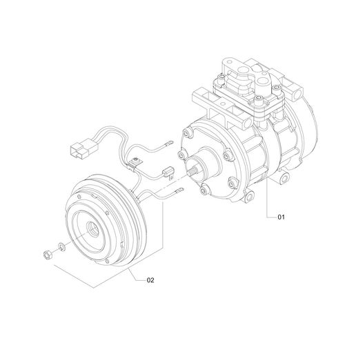 COMPRESSOR AR CONDICIONADO COMPLETO 1198076 (CONJUNTO COMPLETO) COMPRESSOR AR CONDICIONADO COMPLETO 1198076 (CONJUNTO COMPLETO)