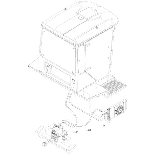 KIT MANGUEIRAS A/C CHASSI - 1198080 - VERSÃO - SAP-2012/5-  -0