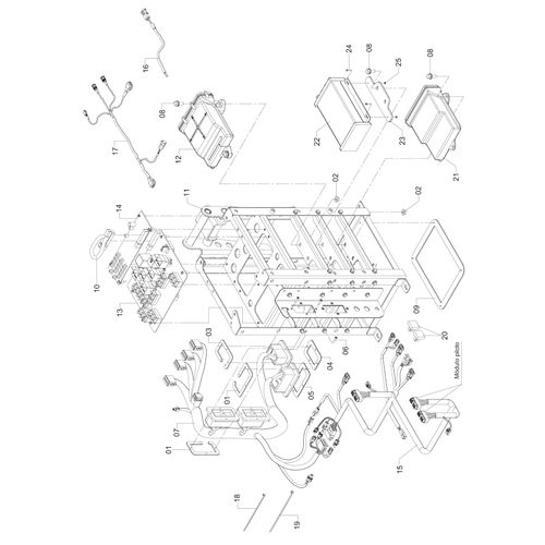 RACK COM PILOTO E XP 1198263 (CONJUNTO COMPLETO) RACK COM PILOTO E XP 1198263 (CONJUNTO COMPLETO)