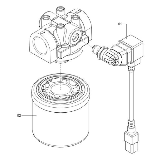 FILTRO HIDRÁULICO PARA PRESSÃO MÉDIA 1198277 (CONJUNTO COMPLETO) FILTRO HIDRÁULICO PARA PRESSÃO MÉDIA 1198277 (CONJUNTO COMPLETO)