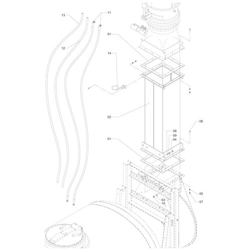 MONTAGEM DO PROLONGADOR 1198856 (CONJUNTO COMPLETO) MONTAGEM DO PROLONGADOR 1198856 (CONJUNTO COMPLETO)