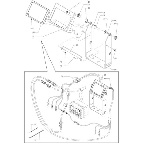 MONTAGEM PAINEL-DISPLAY 1199635 (CONJUNTO COMPLETO) MONTAGEM PAINEL-DISPLAY 1199635 (CONJUNTO COMPLETO)