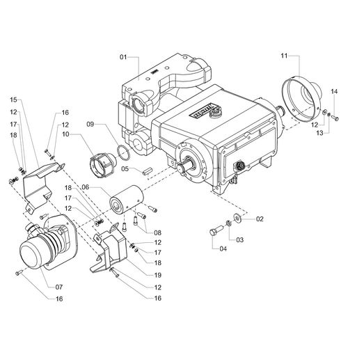 BOMBA DE DEFENSIVOS P/ 150 LTS/MIN. - 1201627 - VERSÃO - SAP-2016/12-  -0