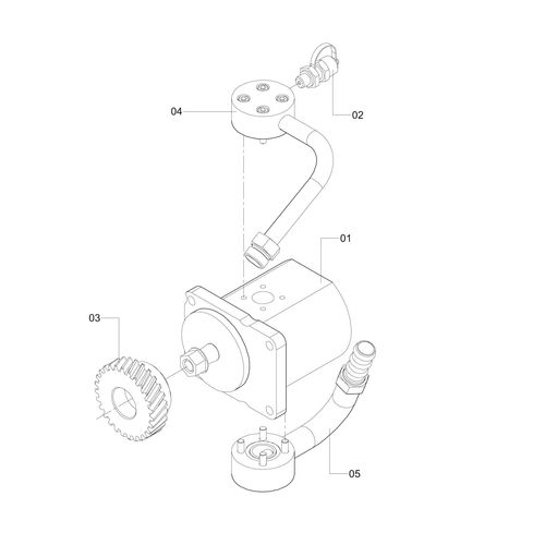 BOMBA HIDR ENGR SIMPLES 8CC - COMPLETA 1201654 (CONJUNTO COMPLETO) BOMBA HIDR ENGR SIMPLES 8CC - COMPLETA 1201654 (CONJUNTO COMPLETO)