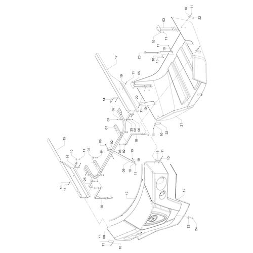 CONJUNTO CARENAGENS - STAR - 1202010 - VERSÃO - SAP-2013/4-01-0