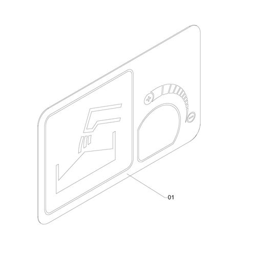 ADESIVO DE INDICAÇÃO EXTERNA DE DESCARGA - 1202277 - VERSÃO - 0-0/0-  -0