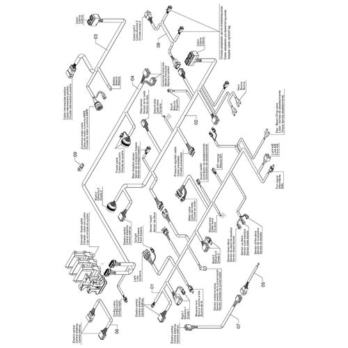 CIRCUITO ELETRICO - ESQUERDO - CATALOGO - 1202677 - VERSÃO - 2016/12-12-0