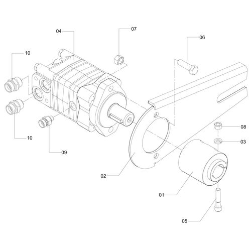 MONTAGEM MOTOR HIDRÁULICO DO VERTICAL 1202894 (CONJUNTO COMPLETO) MONTAGEM MOTOR HIDRÁULICO DO VERTICAL 1202894 (CONJUNTO COMPLETO)