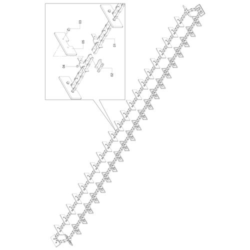 ESTEIRA VERTICAL PRIMARIO 1202985 (CONJUNTO COMPLETO) ESTEIRA VERTICAL PRIMARIO 1202985 (CONJUNTO COMPLETO)