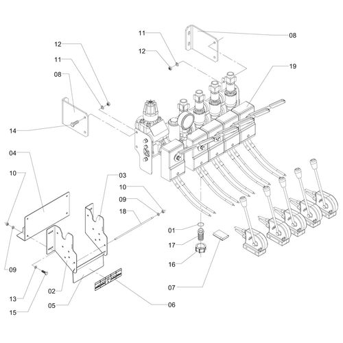 COMANDO MF CABO 4V CN800-AM AM SEM HIDR. - 1203281 - VERSÃO - SAP-2014/11-  -0