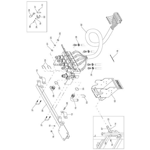 CONJ COMANDO MF CABO 4V CN800-AM S/HIDR 1203283 (CONJUNTO COMPLETO) CONJ COMANDO MF CABO 4V CN800-AM S/HIDR 1203283 (CONJUNTO COMPLETO)