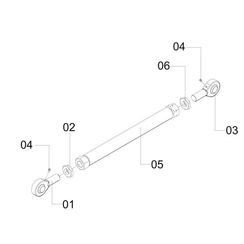 MONTAGEM DO TIRANTE DA DIREÇÃO 1203429 (CONJUNTO COMPLETO) MONTAGEM DO TIRANTE DA DIREÇÃO 1203429 (CONJUNTO COMPLETO)