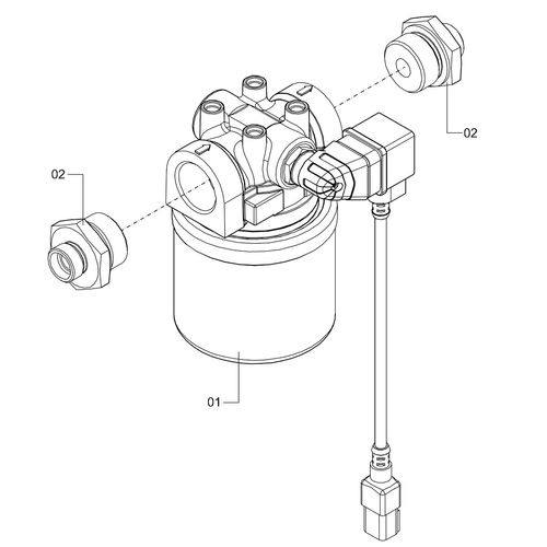 MONTAGEM FILTRO HIDRÁULICO PRESSÃO 1204318 (CONJUNTO COMPLETO) MONTAGEM FILTRO HIDRÁULICO PRESSÃO 1204318 (CONJUNTO COMPLETO)