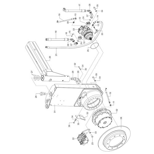 SUB MONT HIDR - PERNA DIANT ESQUERDA NPK - 1204941 - VERSÃO - SAP-2014/11-  -0