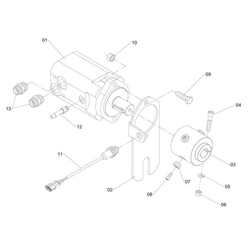 MONTAGEM MOTOR HIDR. RESERVATÓRIO - 1205137 - VERSÃO - SAP-2013/4-  -0