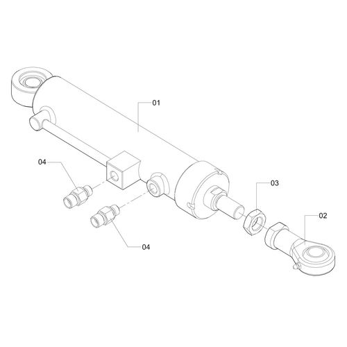 MONTAGEM CILINDRO DERRIÇADOR - 1205503 - VERSÃO - SAP-2013/8-  -0