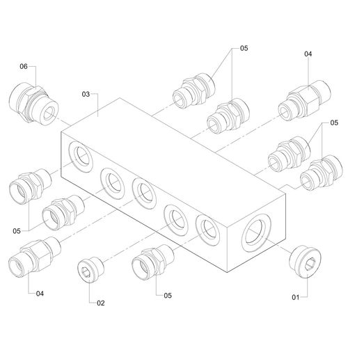 MONTAGEM MANIFOLD DRENO - 1205539 - VERSÃO - SAP-2013/8-  -0