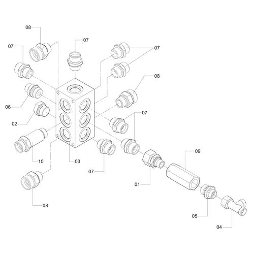 MONTAGEM MANIFOLD DISTR. DIANTEIRO D. - 1205546 - VERSÃO - SAP-2013/8-  -0