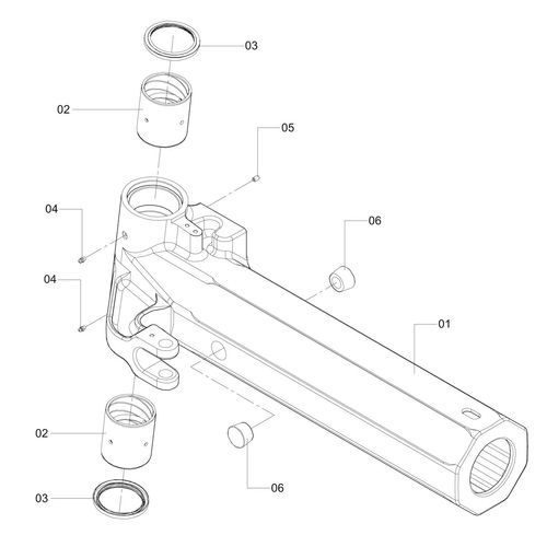 SEMI-EIXO 2 - MONTAGEM 1205816 (CONJUNTO COMPLETO) SEMI-EIXO 2 - MONTAGEM 1205816 (CONJUNTO COMPLETO)