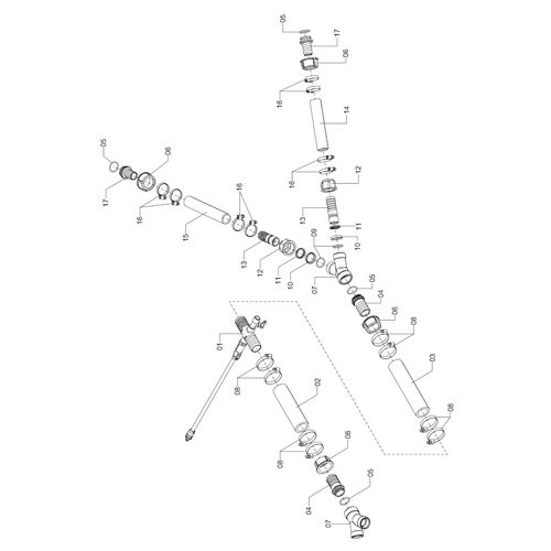 CONJ MANG BARRA X VALV ELETR (RETORNO) - 1205971 - VERSÃO - 2015/10-02-0