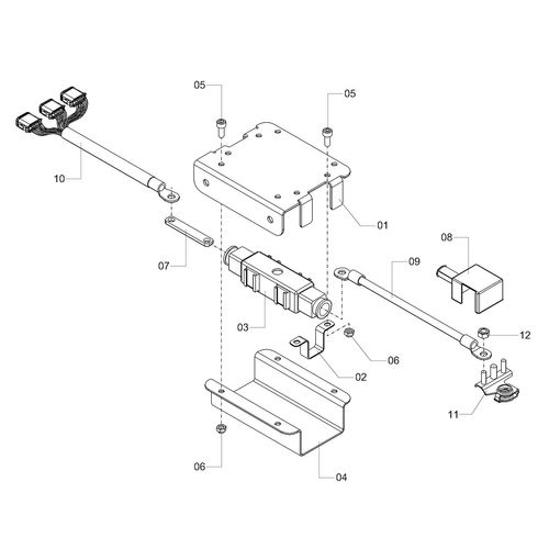 SUPORTE DO PORTA-FUSÍVEL 1206476 (CONJUNTO COMPLETO) SUPORTE DO PORTA-FUSÍVEL 1206476 (CONJUNTO COMPLETO)