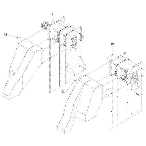 ELEMENTO LIGAÇÃO DUTO SAÍDA VERTICAL - 1207938 - VERSÃO - SAP-2013/9-  -0
