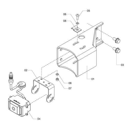 MONTAGEM DA CÂMERA ESQUERDA 1212801 (CONJUNTO COMPLETO) MONTAGEM DA CÂMERA ESQUERDA 1212801 (CONJUNTO COMPLETO)