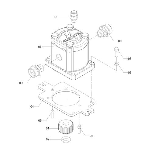 MONTAGEM MOTOR HIDR. EXTRATOR S/SENSOR 1213640 (CONJUNTO COMPLETO) MONTAGEM MOTOR HIDR. EXTRATOR S/SENSOR 1213640 (CONJUNTO COMPLETO)
