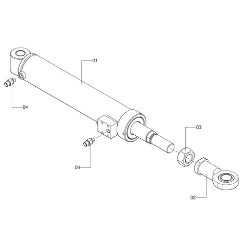 CILINDRO HIDR. FECH.SEG 1 COMPLETO 36M 1213736 (CONJUNTO COMPLETO) CILINDRO HIDR. FECH.SEG 1 COMPLETO 36M 1213736 (CONJUNTO COMPLETO)
