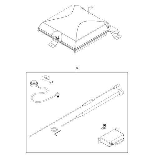 MÓDULO RTK + RÁDIO 1214508 (CONJUNTO COMPLETO) MÓDULO RTK + RÁDIO 1214508 (CONJUNTO COMPLETO)