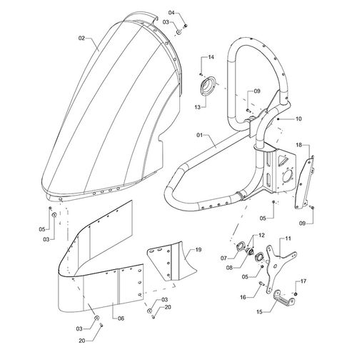 MÓDULO ABRE LINHAS DIREITO 1214838 (CONJUNTO COMPLETO) MÓDULO ABRE LINHAS DIREITO 1214838 (CONJUNTO COMPLETO)