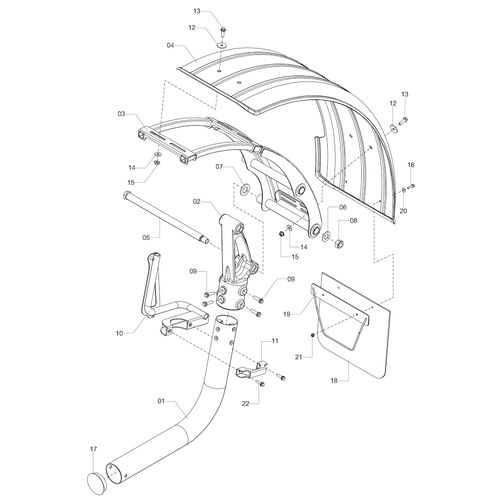 MÓDULO PARALAMA ESQUERDO 1215141 (CONJUNTO COMPLETO) MÓDULO PARALAMA ESQUERDO 1215141 (CONJUNTO COMPLETO)