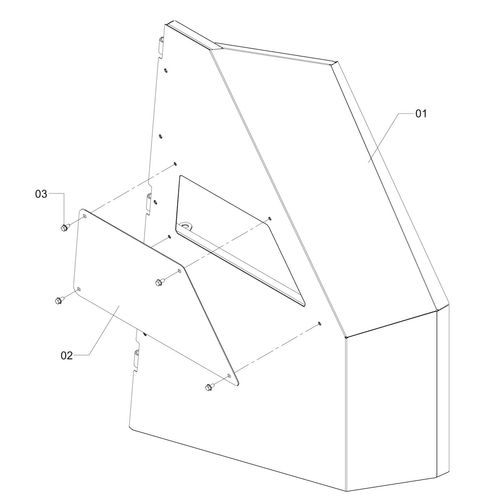 MONTAGEM CARENAGEM DIANTEIRA ESQUERDA 1216292 (CONJUNTO COMPLETO) MONTAGEM CARENAGEM DIANTEIRA ESQUERDA 1216292 (CONJUNTO COMPLETO)