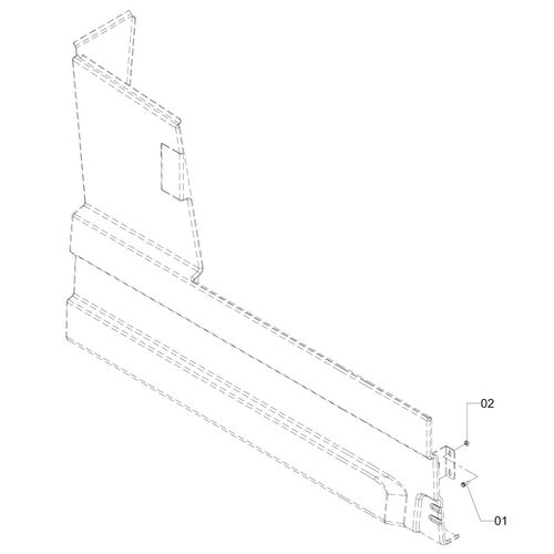 ELEMENTO LIGAÇÃO CARENAGEM INF. CABINE 1216493 (CONJUNTO COMPLETO) ELEMENTO LIGAÇÃO CARENAGEM INF. CABINE 1216493 (CONJUNTO COMPLETO)