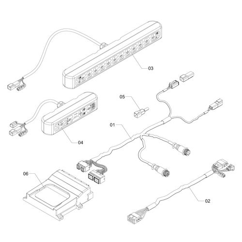 CONTROLADOR DE SEÇÕES FIELD IQ 1216545 (CONJUNTO COMPLETO)