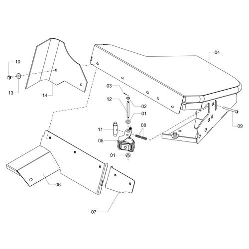 BICO ESQUERDO 1216563 (CONJUNTO COMPLETO)