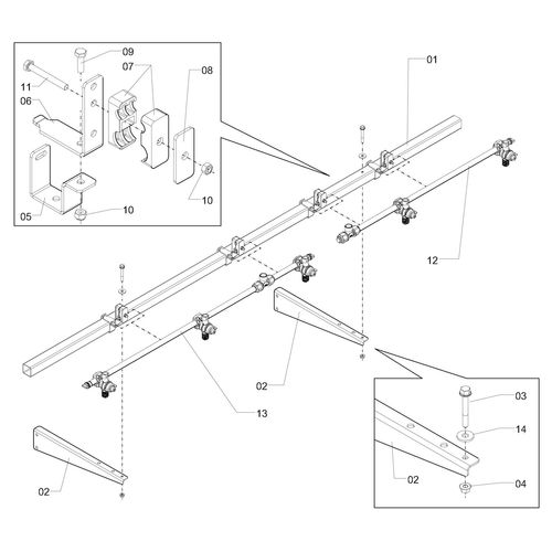 Módulo barra central 18m 500 AGD - 1216636 - VERSÃO - SAP-2014/12-  -0