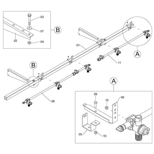 Módulo barra central 18m 500 AGD - 1216636 - VERSÃO - SAP-2018/11-01-0