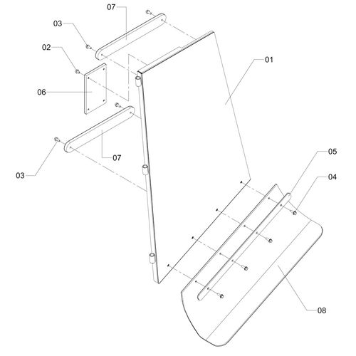 MONTAGEM CARENAGEM CENTRAL DIREITA 1217140 (CONJUNTO COMPLETO) MONTAGEM CARENAGEM CENTRAL DIREITA 1217140 (CONJUNTO COMPLETO)