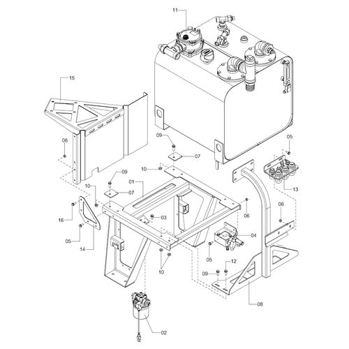 Montagem traseira da potência - 1217164 - VERSÃO - SAP-2014/6-  -0