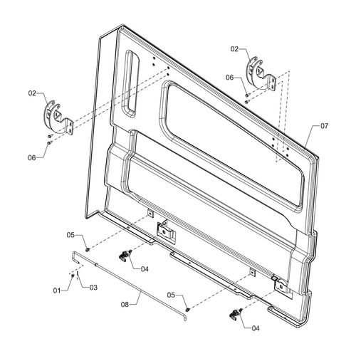 CARENAGEM LATERAL ESQUERDA DO POTÊNCIA 1217790 (CONJUNTO COMPLETO) CARENAGEM LATERAL ESQUERDA DO POTÊNCIA 1217790 (CONJUNTO COMPLETO)