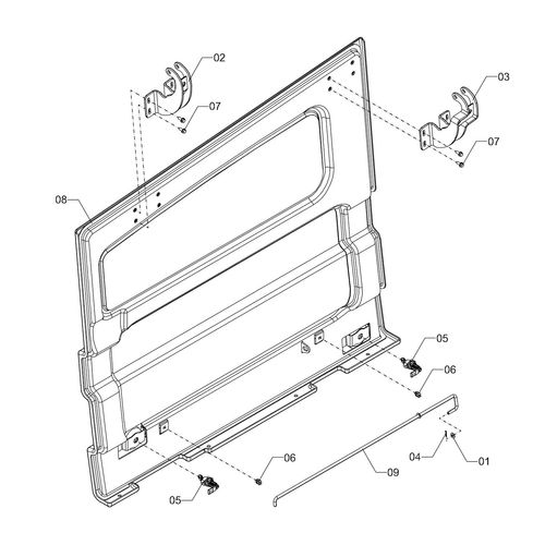 CARENAGEM LATERAL DIREITA DO POTÊNCIA 1217855 (CONJUNTO COMPLETO) CARENAGEM LATERAL DIREITA DO POTÊNCIA 1217855 (CONJUNTO COMPLETO)