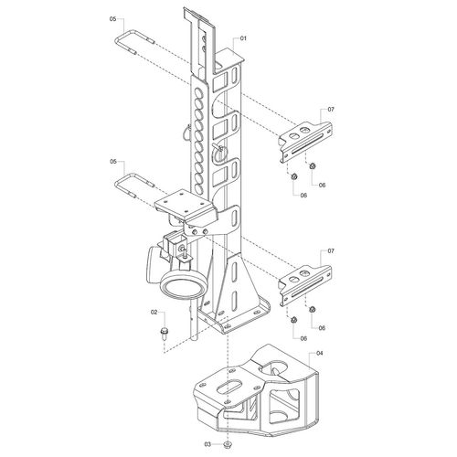 MÓDULO APOIO DA BARRA DIREITO - 1218440 - VERSÃO - 2017/5-01-0