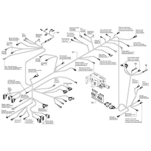 Módulo chassi rolante 1218607 (CONJUNTO COMPLETO) Módulo chassi rolante 1218607 (CONJUNTO COMPLETO)