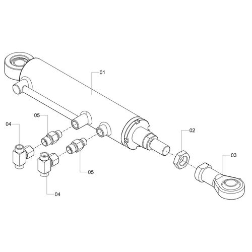 MONTAGEM CILINDRO SUPERIOR DERRIÇADOR 1218665 (CONJUNTO COMPLETO) MONTAGEM CILINDRO SUPERIOR DERRIÇADOR 1218665 (CONJUNTO COMPLETO)
