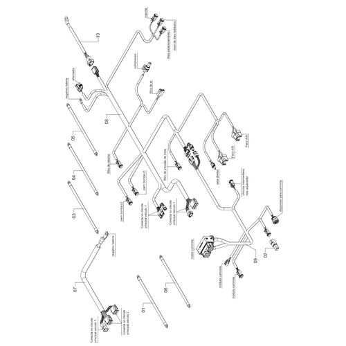CHICOTES DO MÓDULO POTÊNCIA 1218818 (CONJUNTO COMPLETO) CHICOTES DO MÓDULO POTÊNCIA 1218818 (CONJUNTO COMPLETO)