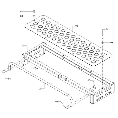 MÓDULO PLATAFORMA AUXILIAR 1219084 (CONJUNTO COMPLETO) MÓDULO PLATAFORMA AUXILIAR 1219084 (CONJUNTO COMPLETO)