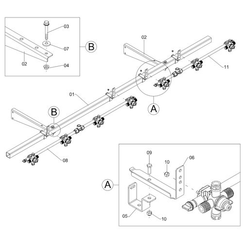 Módulo barra central 18m 350 AGQ - 1219176 - VERSÃO - SAP-2018/11-01-0