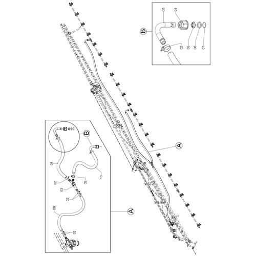 MANG-FILTRO AO SEG 2 E 3 - ESP 500 1219179 (CONJUNTO COMPLETO) MANG-FILTRO AO SEG 2 E 3 - ESP 500 1219179 (CONJUNTO COMPLETO)